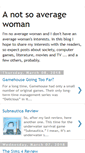 Mobile Screenshot of anotsoaveragewoman.blogspot.com