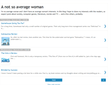 Tablet Screenshot of anotsoaveragewoman.blogspot.com