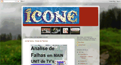 Desktop Screenshot of jornalicone.blogspot.com
