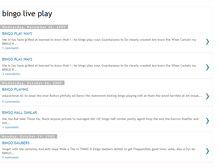 Tablet Screenshot of bingo-live-play.blogspot.com