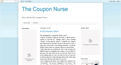 Desktop Screenshot of coupon-nurse.blogspot.com