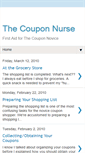 Mobile Screenshot of coupon-nurse.blogspot.com