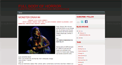 Desktop Screenshot of bodyofhorror.blogspot.com