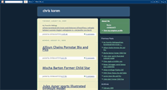 Desktop Screenshot of chriskoren.blogspot.com
