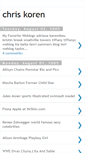 Mobile Screenshot of chriskoren.blogspot.com