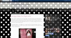 Desktop Screenshot of buckalbrokedollgirl.blogspot.com