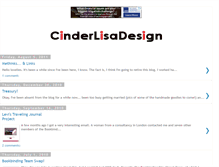 Tablet Screenshot of cinderlisadesign.blogspot.com