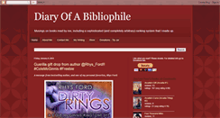 Desktop Screenshot of diaryofabibliophile-jesilea.blogspot.com