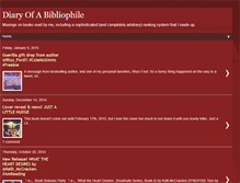 Tablet Screenshot of diaryofabibliophile-jesilea.blogspot.com