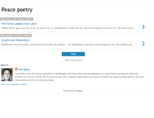 Tablet Screenshot of peacepoetry-leejay.blogspot.com