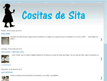 Tablet Screenshot of cositasdesita.blogspot.com