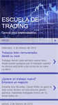 Mobile Screenshot of escuelatrading.blogspot.com