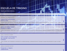 Tablet Screenshot of escuelatrading.blogspot.com
