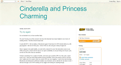 Desktop Screenshot of cinderellaandtheprincess.blogspot.com