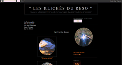 Desktop Screenshot of les-kliches-du-reso.blogspot.com