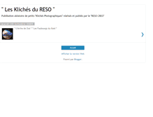 Tablet Screenshot of les-kliches-du-reso.blogspot.com