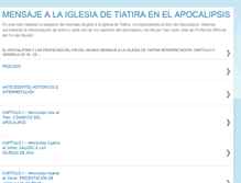 Tablet Screenshot of mensajeaiglesiadetiatiraenapocalipsis.blogspot.com