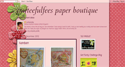 Desktop Screenshot of crafteefulfees.blogspot.com