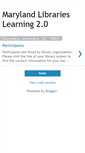 Mobile Screenshot of mdlib2participants.blogspot.com