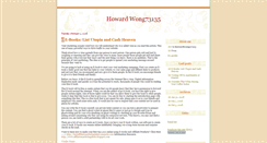 Desktop Screenshot of howardwong16480.blogspot.com