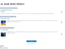 Tablet Screenshot of alshabnews.blogspot.com
