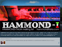 Tablet Screenshot of hammonditalia.blogspot.com