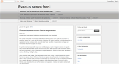 Desktop Screenshot of evacuosenzafreni.blogspot.com