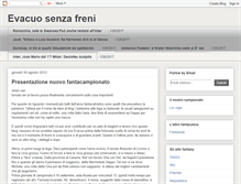 Tablet Screenshot of evacuosenzafreni.blogspot.com