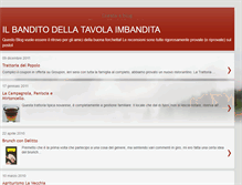 Tablet Screenshot of ilbanditodellatavola.blogspot.com