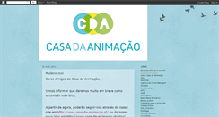 Desktop Screenshot of casa-da-animacao.blogspot.com