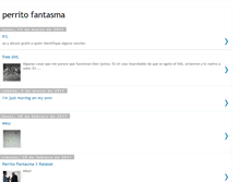 Tablet Screenshot of perritofantasma.blogspot.com