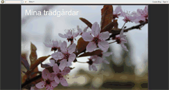 Desktop Screenshot of minatradgardar.blogspot.com