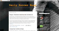 Desktop Screenshot of daily-soccer-buzz.blogspot.com