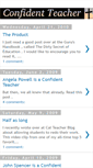 Mobile Screenshot of confidentteacher.blogspot.com