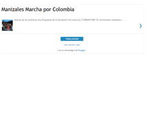 Tablet Screenshot of manizalesmarcha.blogspot.com