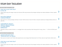 Tablet Screenshot of kisahdanperingatan.blogspot.com