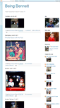 Mobile Screenshot of beingbennett.blogspot.com