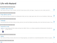 Tablet Screenshot of lifewithmustard.blogspot.com