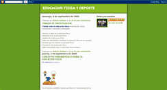 Desktop Screenshot of educacionfisicaparatodo.blogspot.com