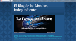 Desktop Screenshot of lacuevadelunder.blogspot.com