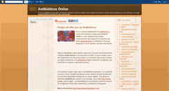 Desktop Screenshot of antibioticosonline.blogspot.com