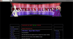 Desktop Screenshot of mysterys-hunters.blogspot.com