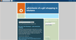 Desktop Screenshot of kitsilanoshopaholic.blogspot.com