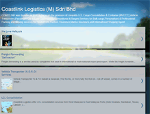 Tablet Screenshot of coastlink-my.blogspot.com