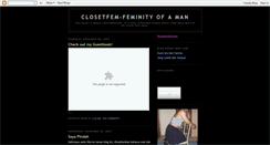 Desktop Screenshot of closetfem1.blogspot.com