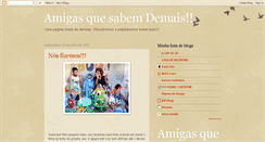 Desktop Screenshot of amigasquesabemdemais.blogspot.com