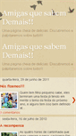 Mobile Screenshot of amigasquesabemdemais.blogspot.com