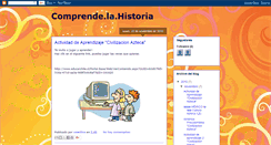 Desktop Screenshot of comprendelahistoria.blogspot.com