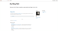 Desktop Screenshot of missysblogroll.blogspot.com