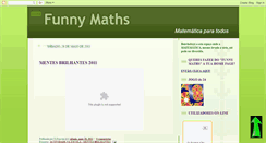 Desktop Screenshot of funnymaths2009.blogspot.com